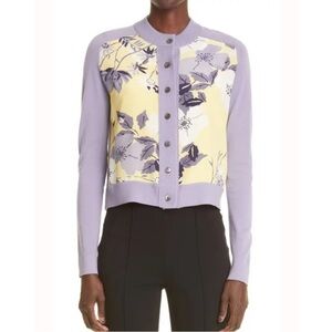 St. John Floral Cardigan